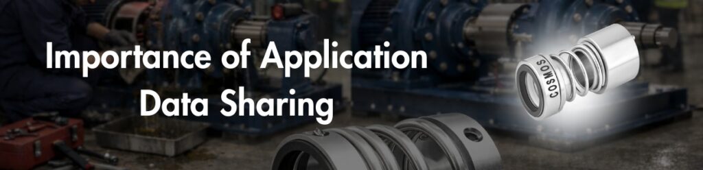 Engineer sharing pump operating data for correct mechanical seal selection