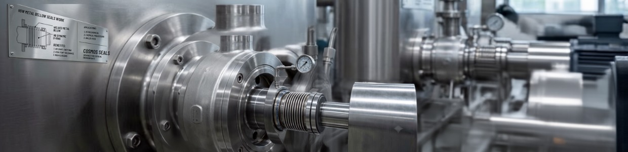 Mechanical seal for industrial pumps and rotating equipment with precision-engineered sealing technology.